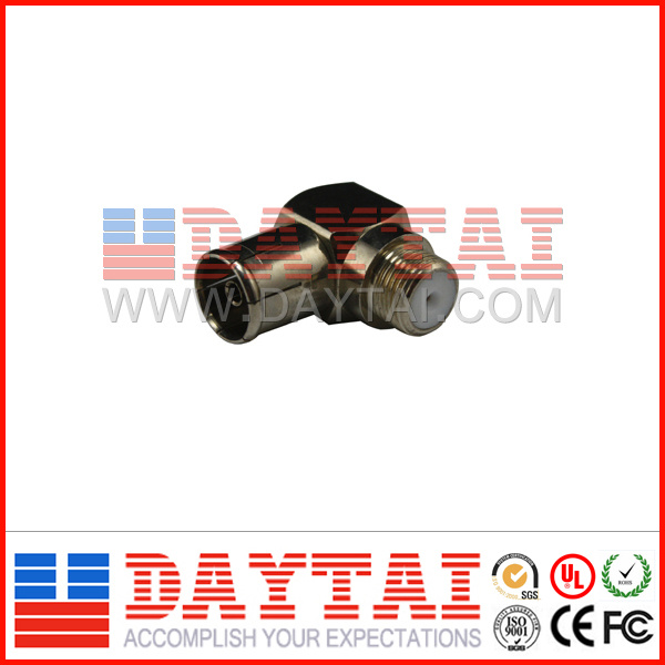 China CATV F Type 90 Degree CATV Connector