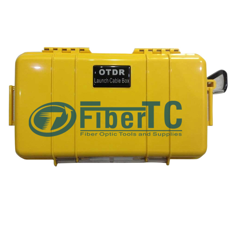 Sc/LC/FC/St/Mu/E2000 PC/Upc/APC Singlemode Multimode OTDR Launch Cable Box
