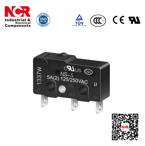 10A Miniature Micro Switch Pin Plunge (NS-10 / NS-5)