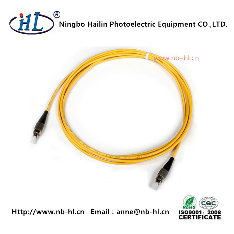 FC/PC Singlemode Fiber Optic Cable with 9/125 G652D