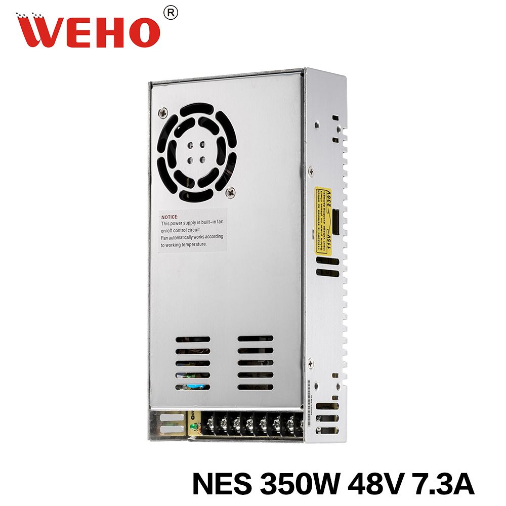 Weho Nes Series 350W 7.3A 48V AC DC Power Supply