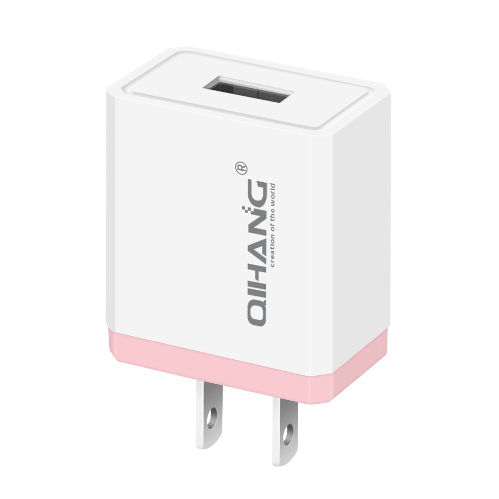 2.4A Fast Mobile Phone USB Charger with Type-C USB Cable