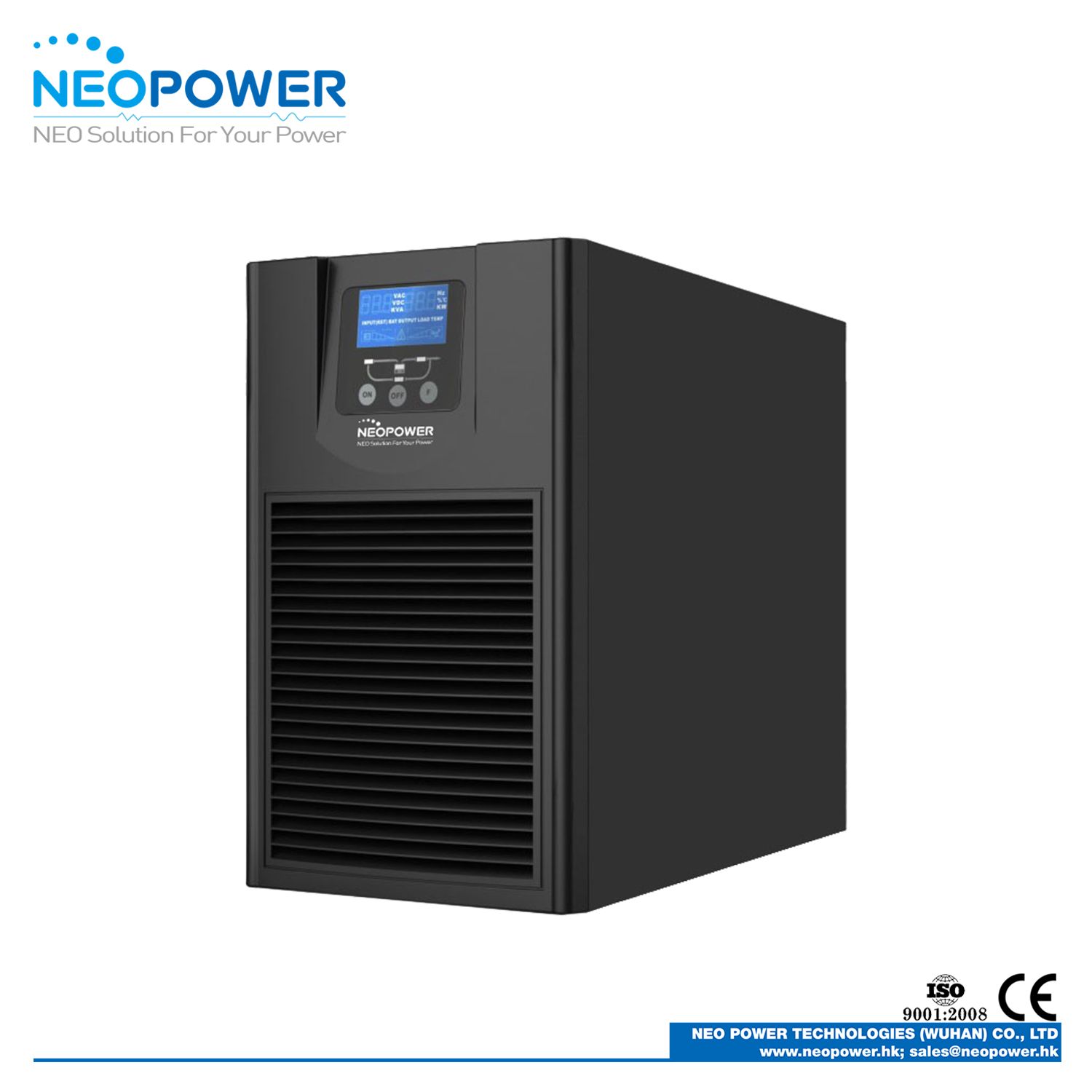 Single Phase Online UPS 3kVA for Home Appliances