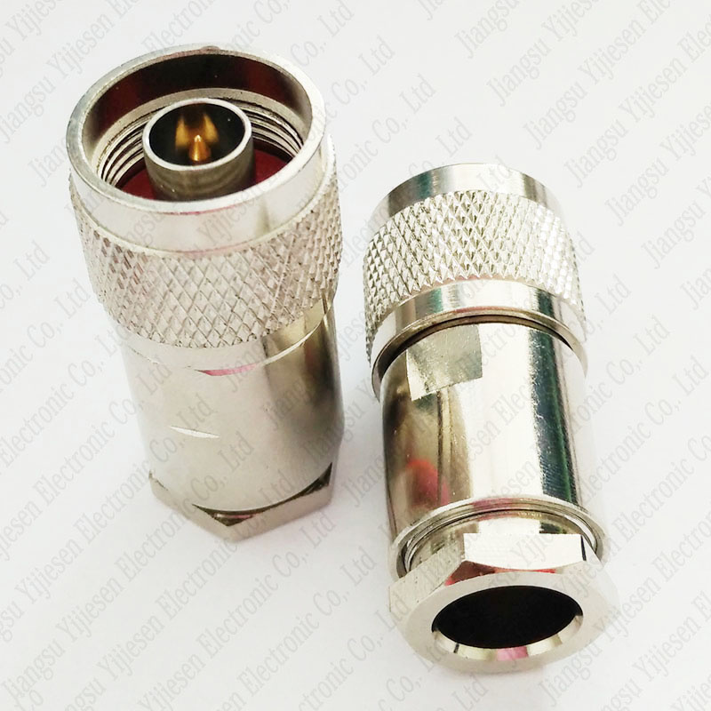 N Male Plug Clamp Coaxial Connector for LMR400 Rg8 Rg213 7D-Fb Cable