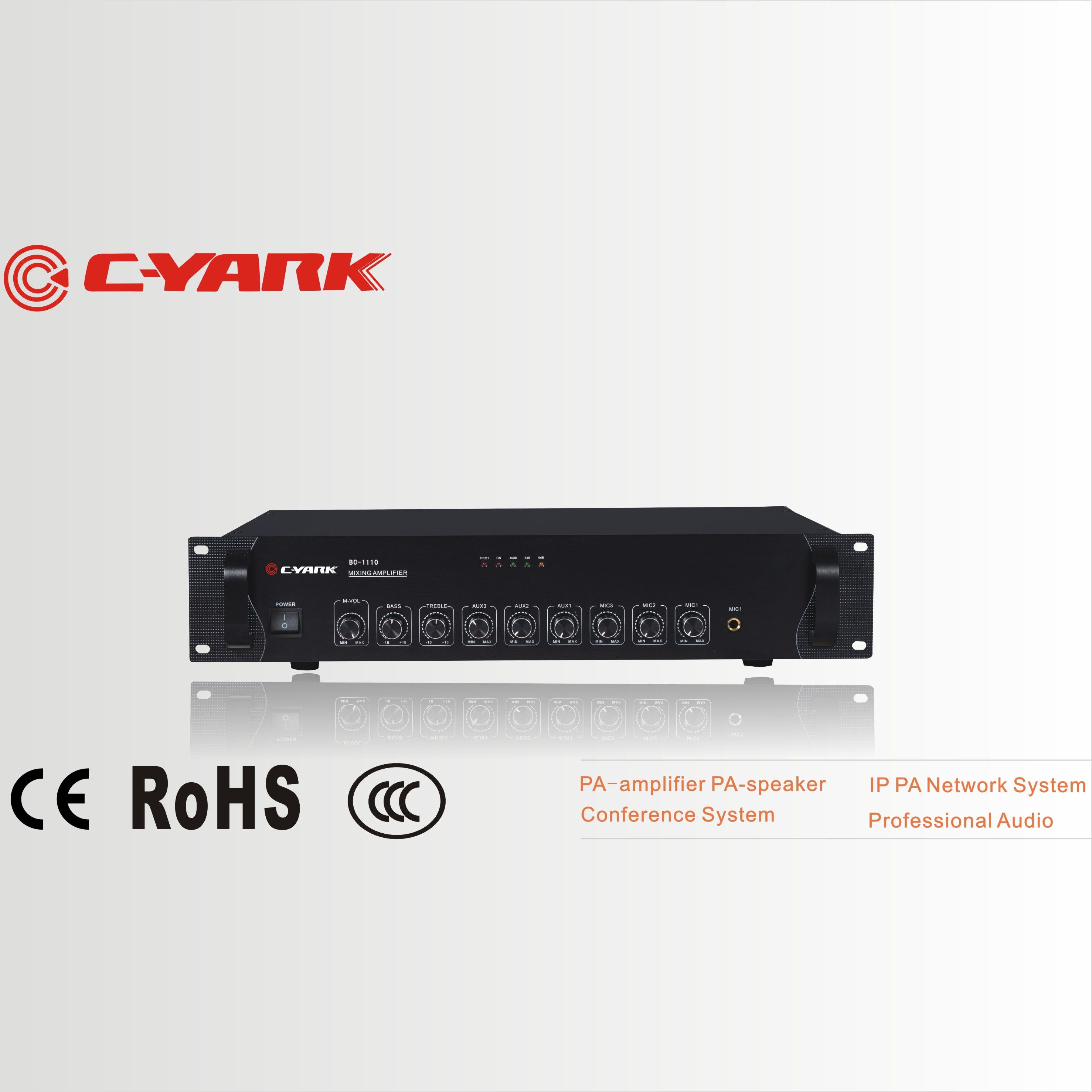 C-Yark Public Address System 2u Mixing Amplifier