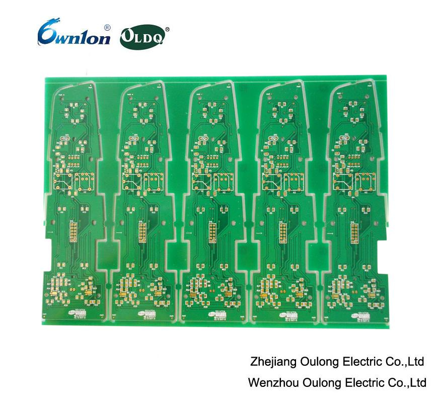 Enig Gold Green Mask Double Sided PCB