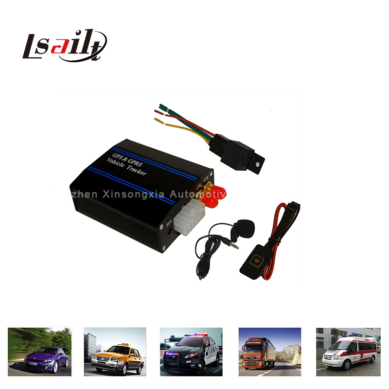 GPS/GSM Vehicle Tracker with Sos Alarm/Mic/Phone Interface