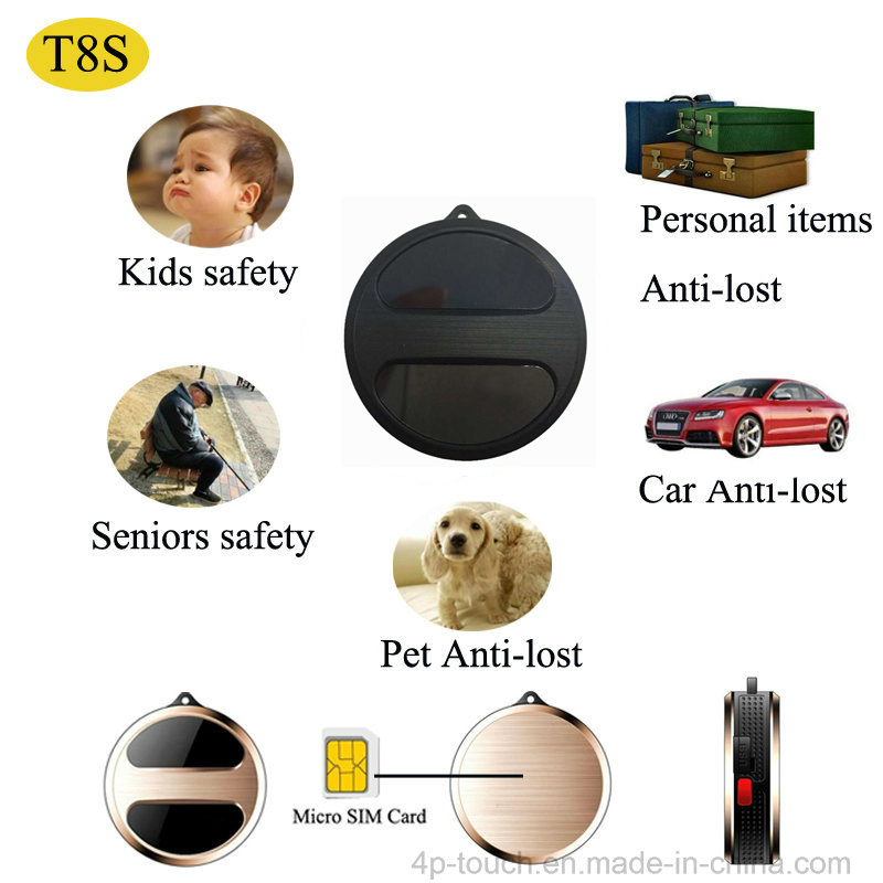 Multiple Language GPS Tracker with Real Time Tracking (T8S)