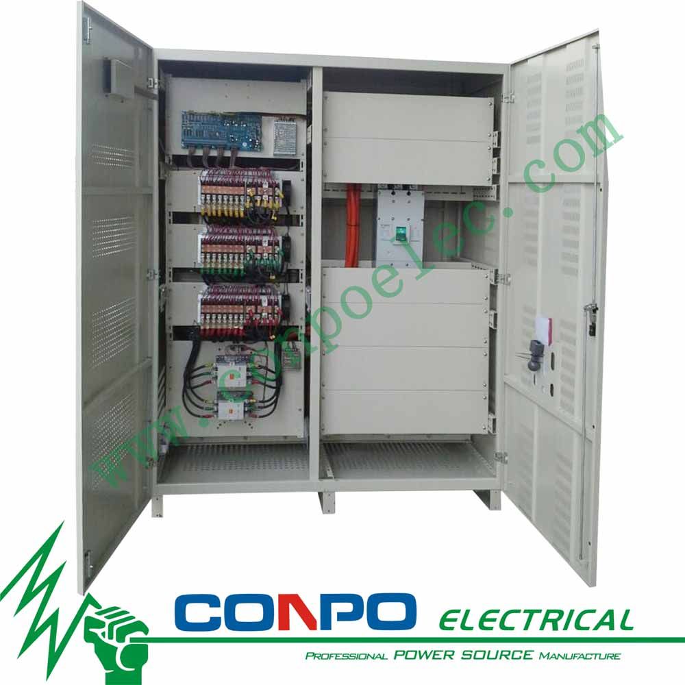 Sjw-Wb-1200kVA Industrial Micro-Chip (CPU) , Non-Contact (contactless) Compensation Voltage Regulator/Stabilizer
