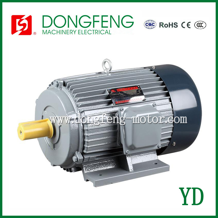 YD Series Variable-Pole Multi-Speed Three Phase TEFC Electric Motor