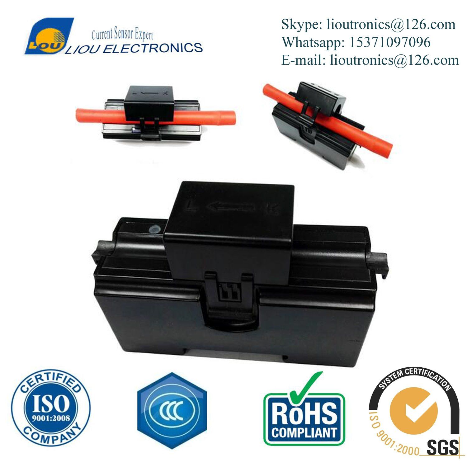 Single-Phase AC One-Piece Energy Consumption Sensor