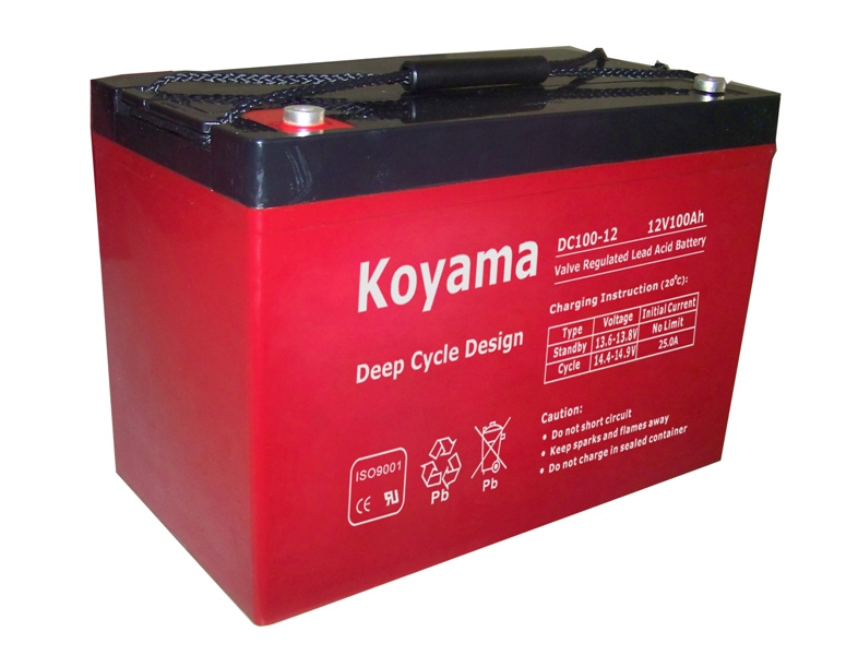 DC100-12 12V 100ah Deep Cycle Battery