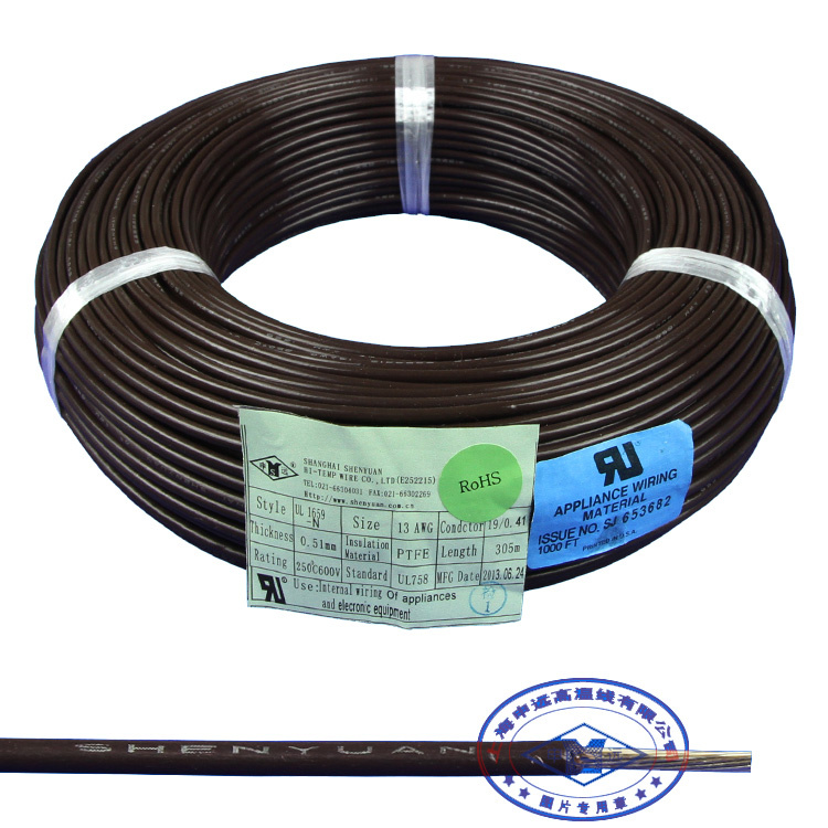 UL1659 24AWG UL Standard PTFE Teflon Silver Wire