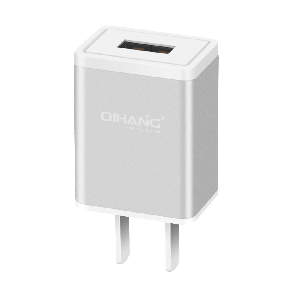 1A Single Port Fast Mobile Phone USB Adapter Travel Charger