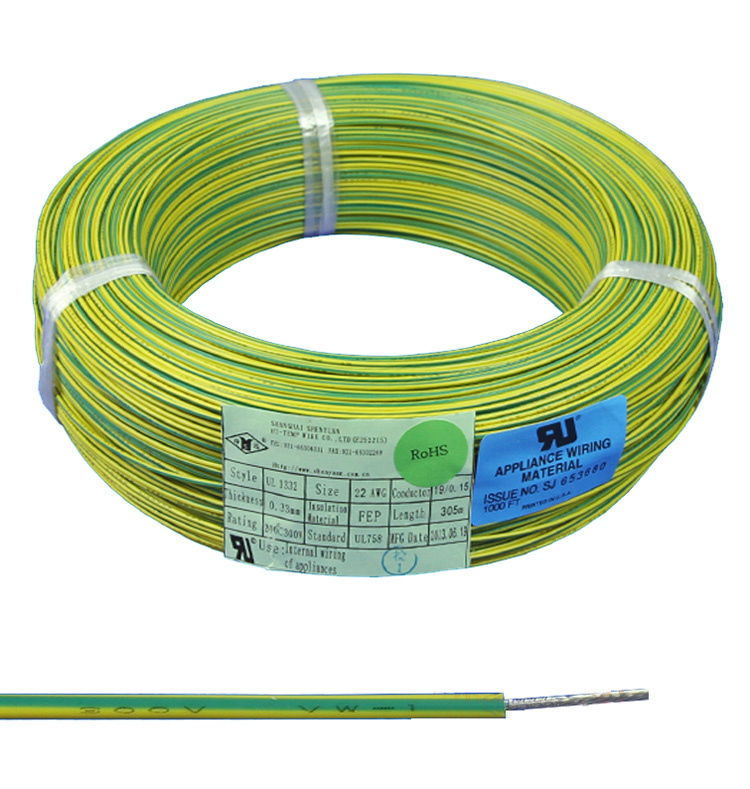 High Temp. Cable 20 AWG 22AWG Teflon Insulation Wire