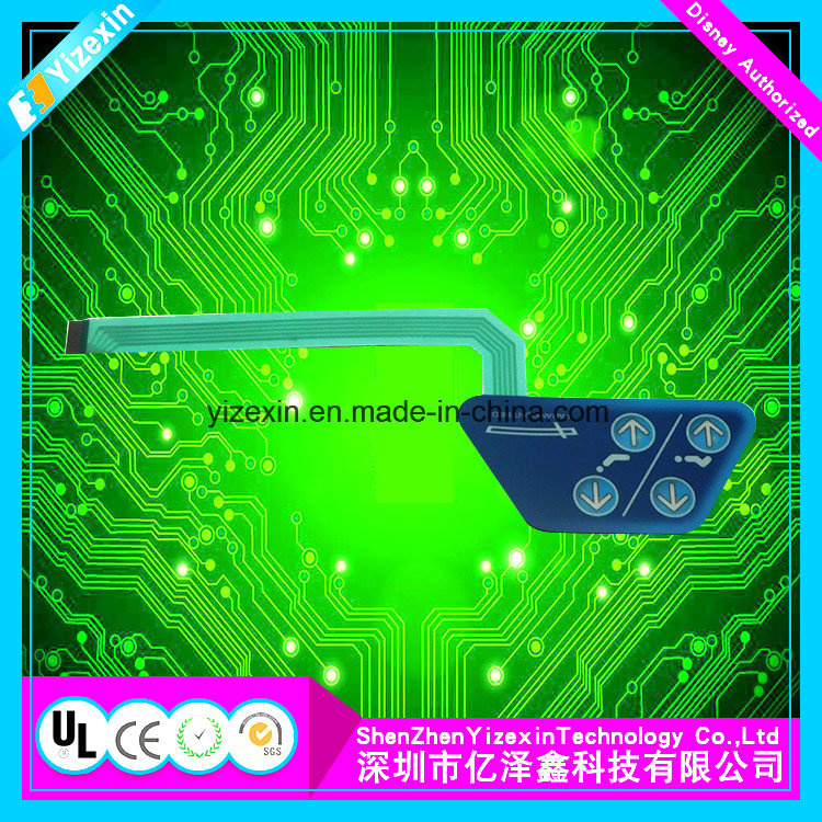 Shenzhen Yizexin Factory LED Kepad Membrane Switch for Robot Clearer