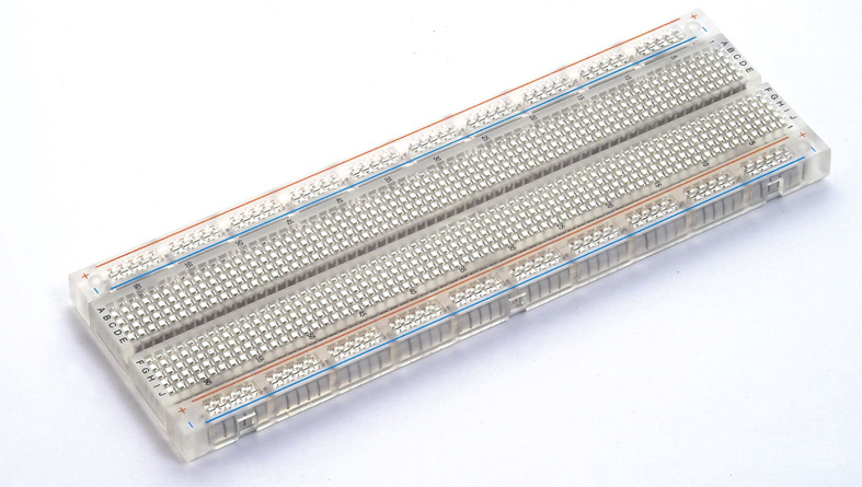 Transparent Solderless Breadboard 830 Points