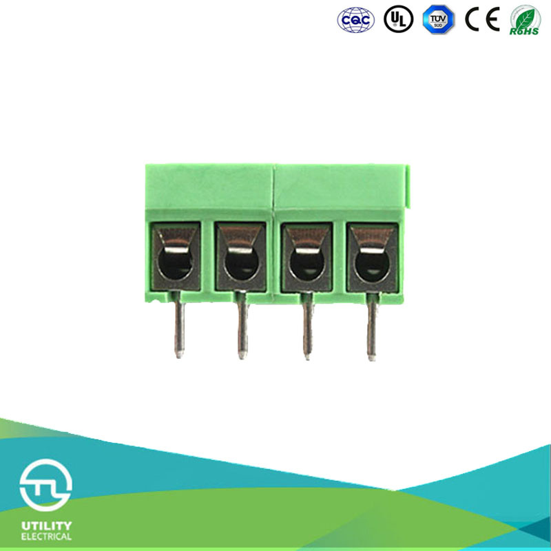 Wire Protect PCB Terminal Block Mu1.5p/H5.0 Brass Connector