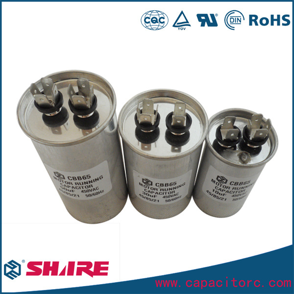 Metallized Polypropylene Film Cbb65 Capacitor
