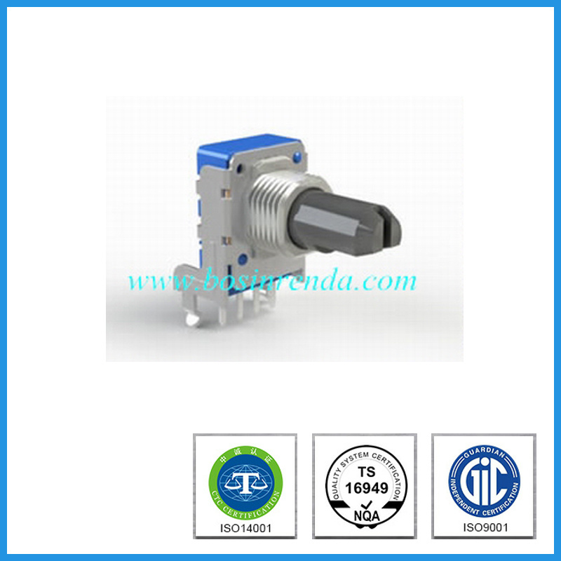 Vertical Type Insulted Rotary Potentiometer with 6 Pins for Volume Control