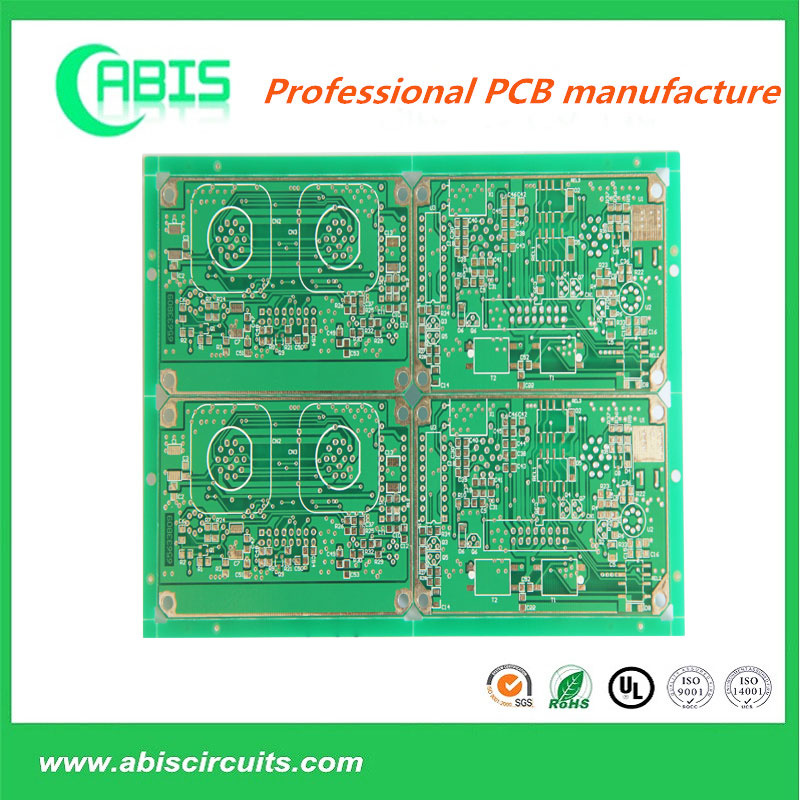 Four Layers Rigid PCB with Immersion Gold.