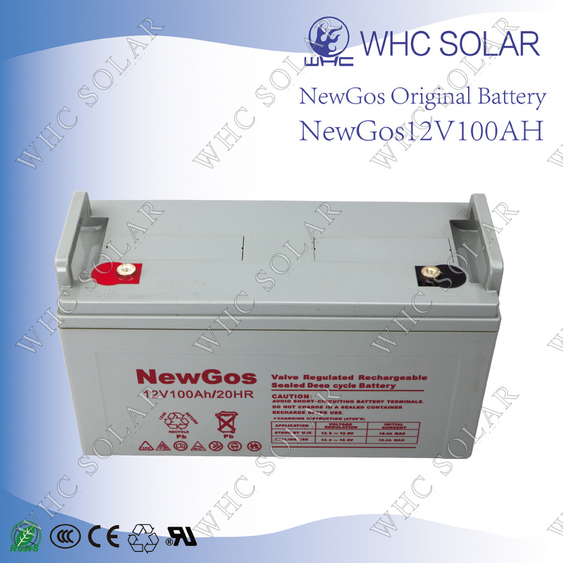 Free Maintenance Rechargeable 12V 100ah AGM UPS Battery