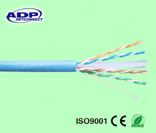 UTP 24AWG CU CAT6 LAN Cable Pass RoHS, Fluke, CE