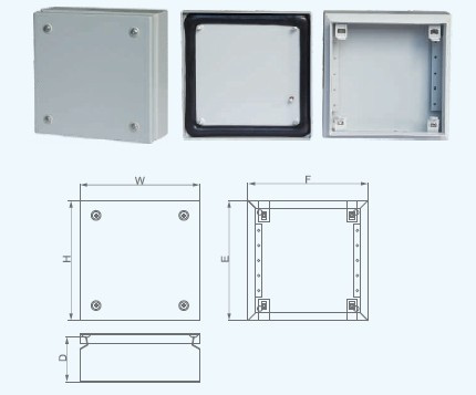 Mdb-a Tpn Three Phase Distribution Box Metal Box