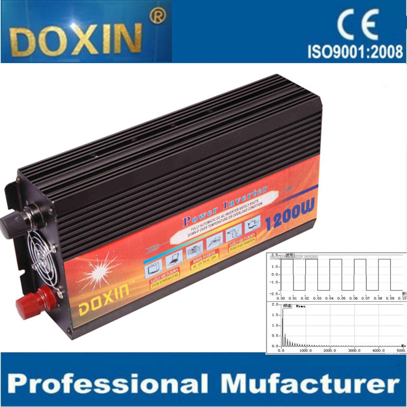 DC12V to AC220V 1200watt Modified Sine Wave Power Inverter