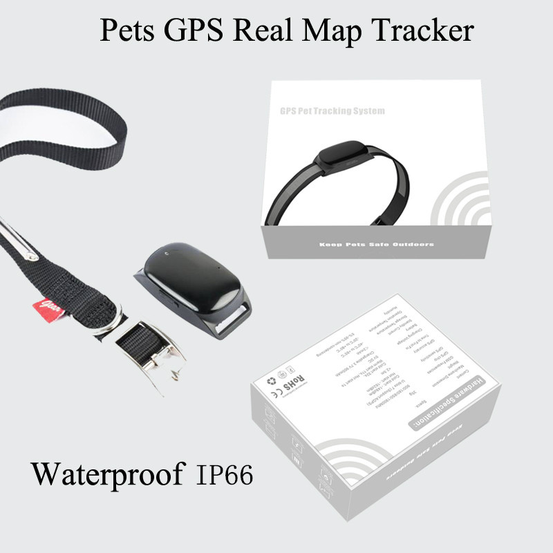 Waterproof IP66 Pets GPS Tracker with Collar (EV-200)