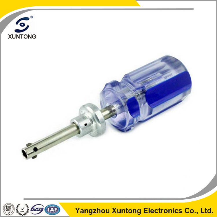 CATV Coaxial Cable Locking Terminal Tool