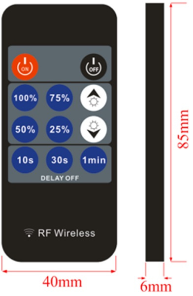 High Quality! RF 11 Keys LED Controller