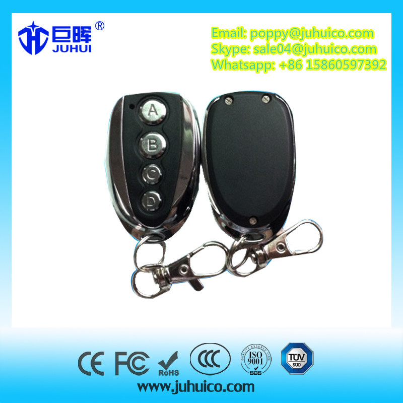 4 Buttons Garage Door Universal RF Remote Transmitter