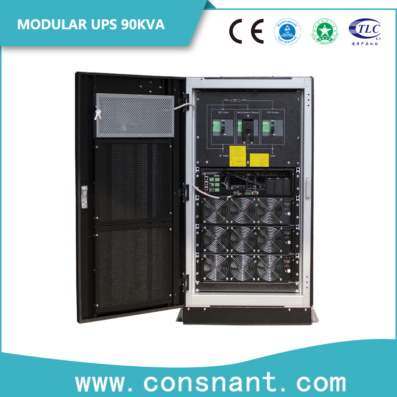 Modular Online UPS with Power Module 30kw 3 Pieces