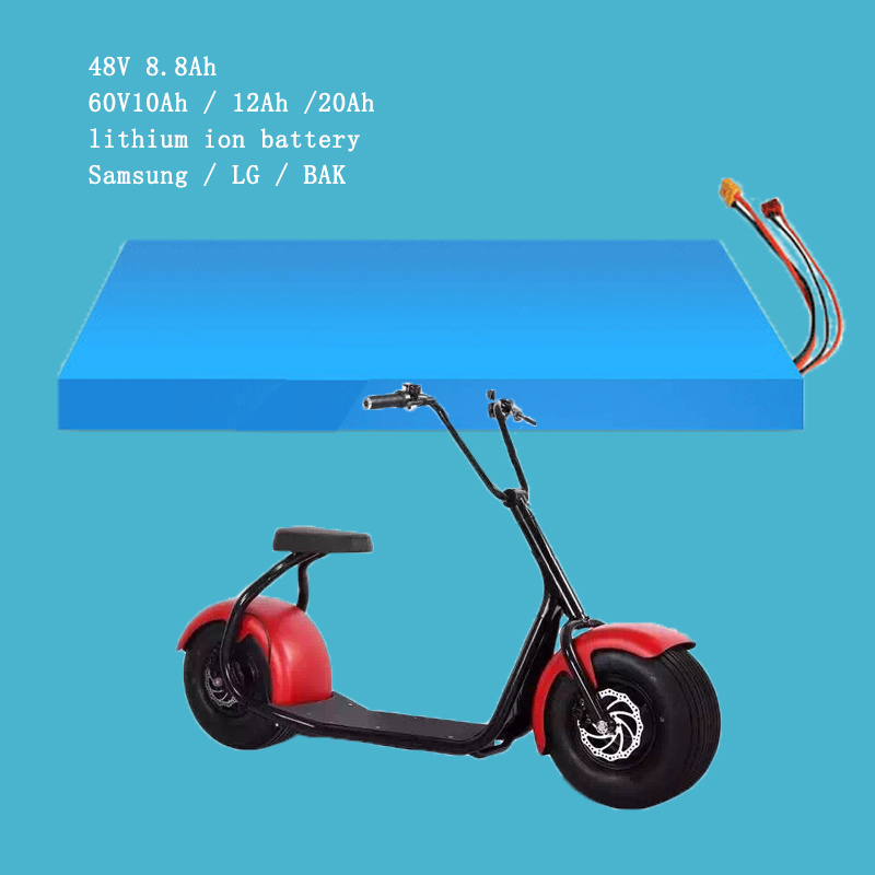 60V10ah 18650 Rechargeable Lithium Ion Harley Electric Scooter Battery