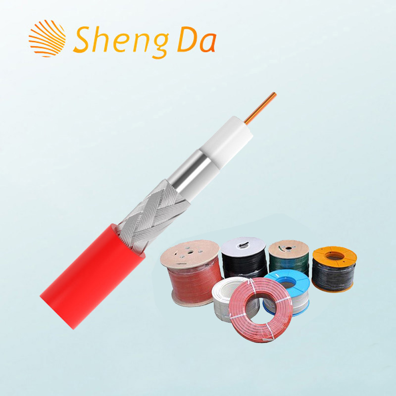 Flooded Digital Telecom and Communication Rg 6u Coaxial Cable