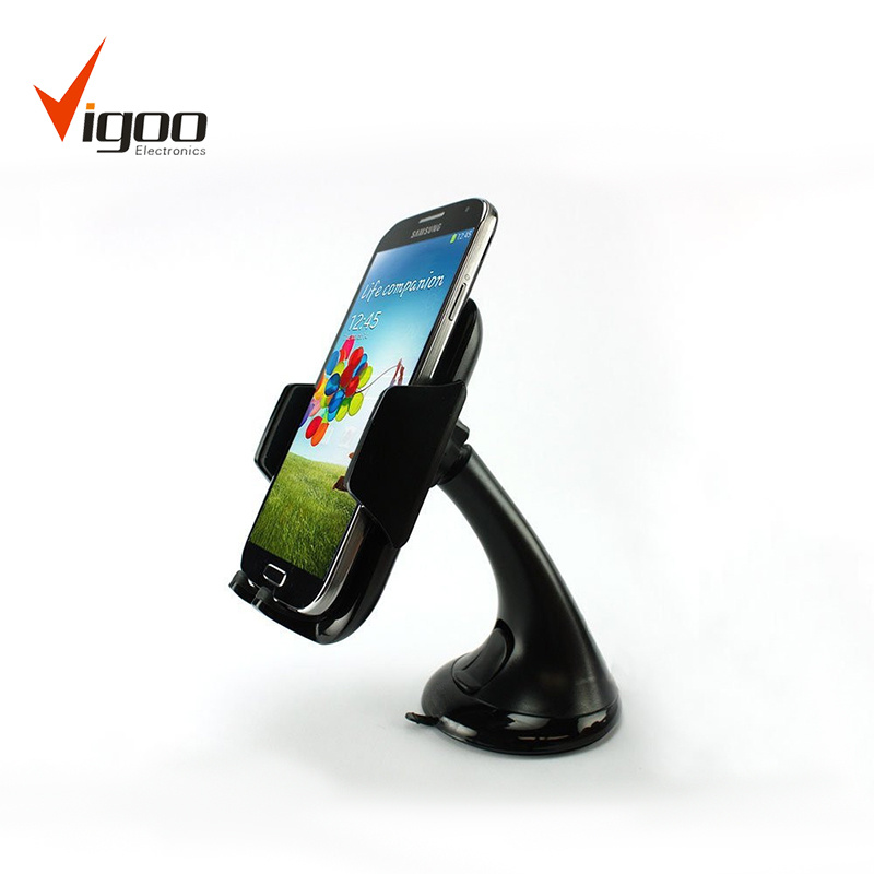 Absorbing Wireless Car Charger with Stand Type for Qi Standard