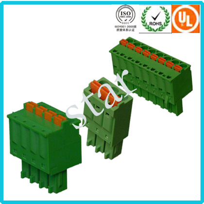 Custom 3.5mm Pitch Screw Pluggable PCB Terminal Block Replacement