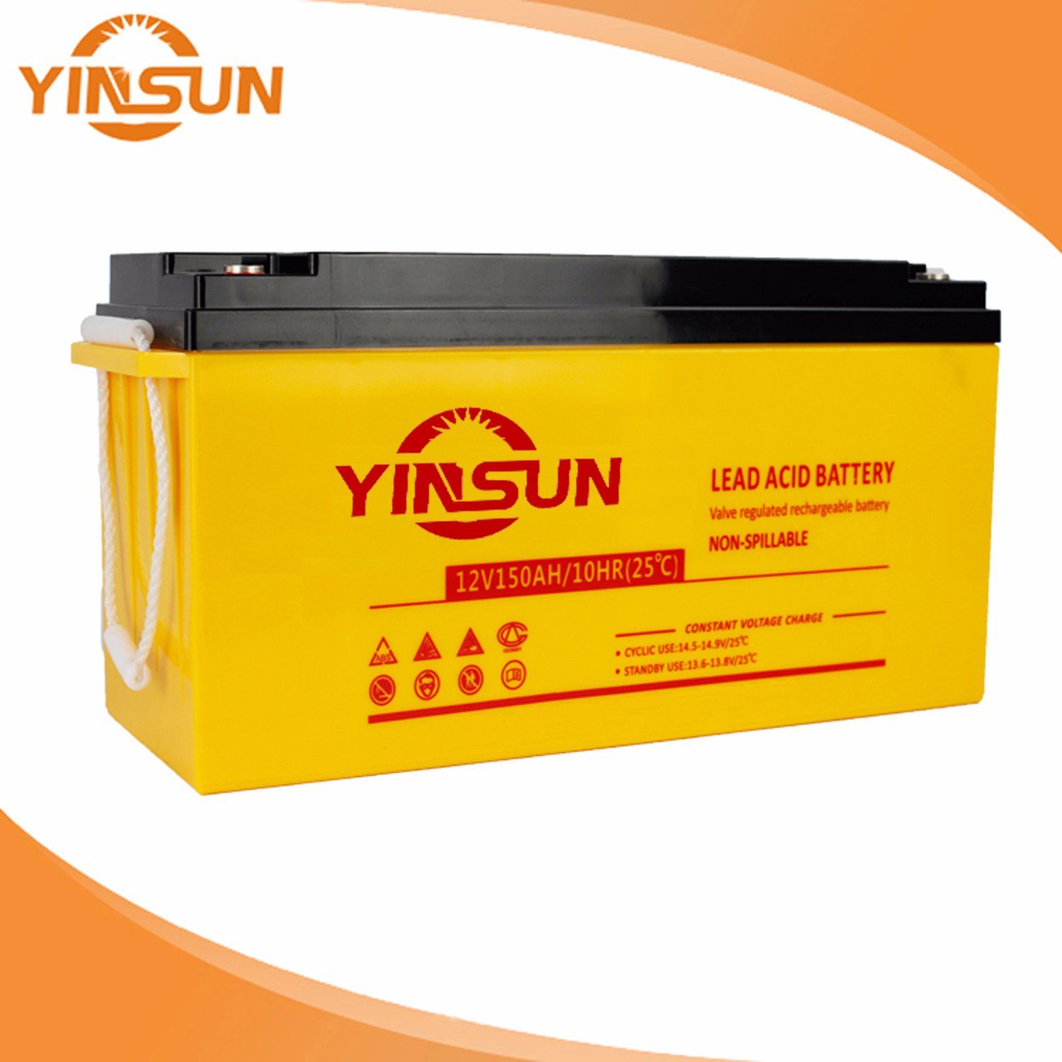12V 130ah Solar Battery for Solar Power System