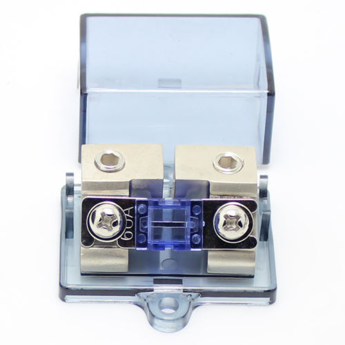 2 Way Auto Car Fuse Box Holder with Cover High Quality Vehicle Fuse Block
