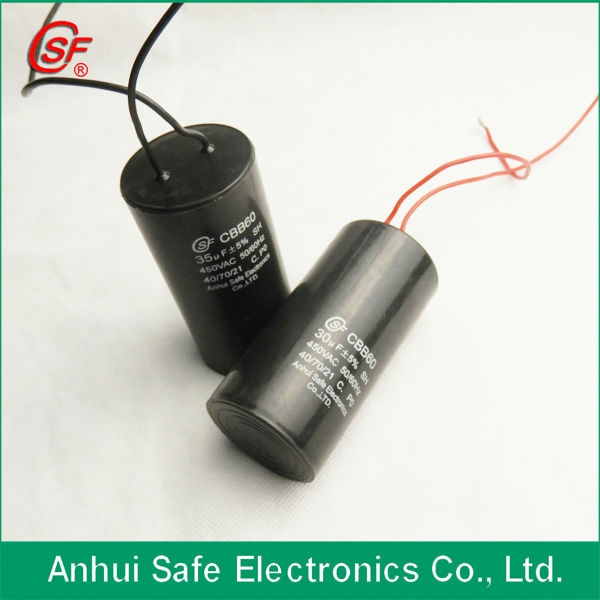 Markings Cbb60 450V Cable Capacitor 35UF