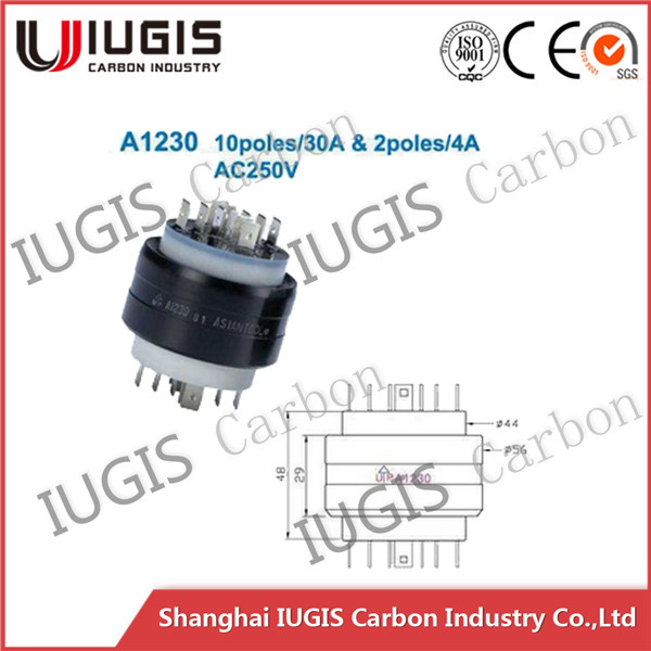 A1230 Cable Wheel Use Mercury Slip Ring 12 Poles