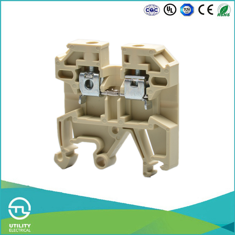 Utl Beige Screw Terminal Connector Replace Weidmuller Sak2.5en