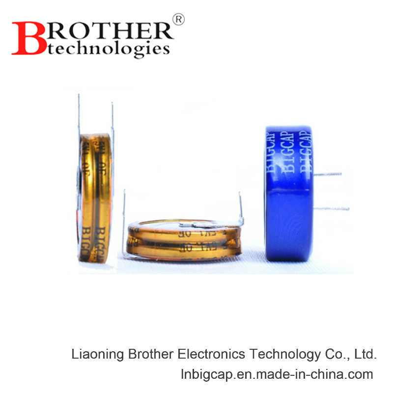 Bigcap High Quality Large Farad Super Capacitor (5.5V 2.0F)