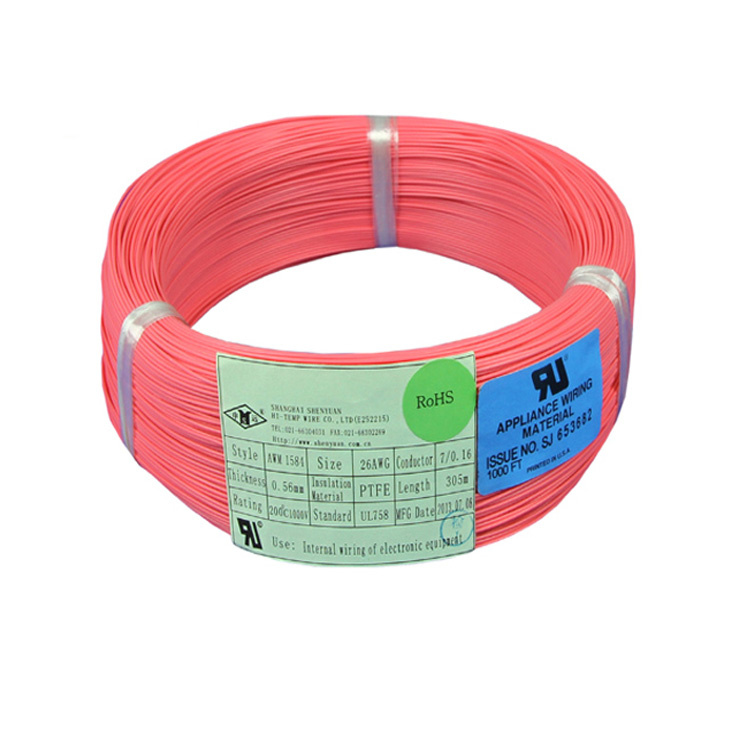 UL1584 PTFE Teflon Wire for Automotive Cables