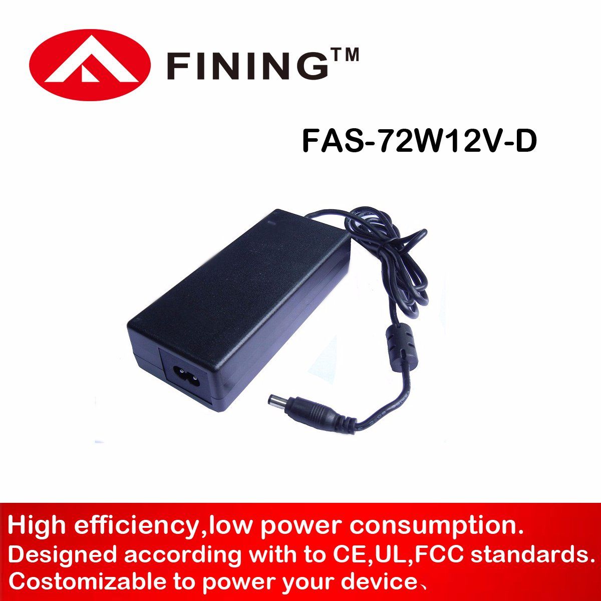 AC/DC 12V7a84W Desktop Power Supply Adapter for Notebbook