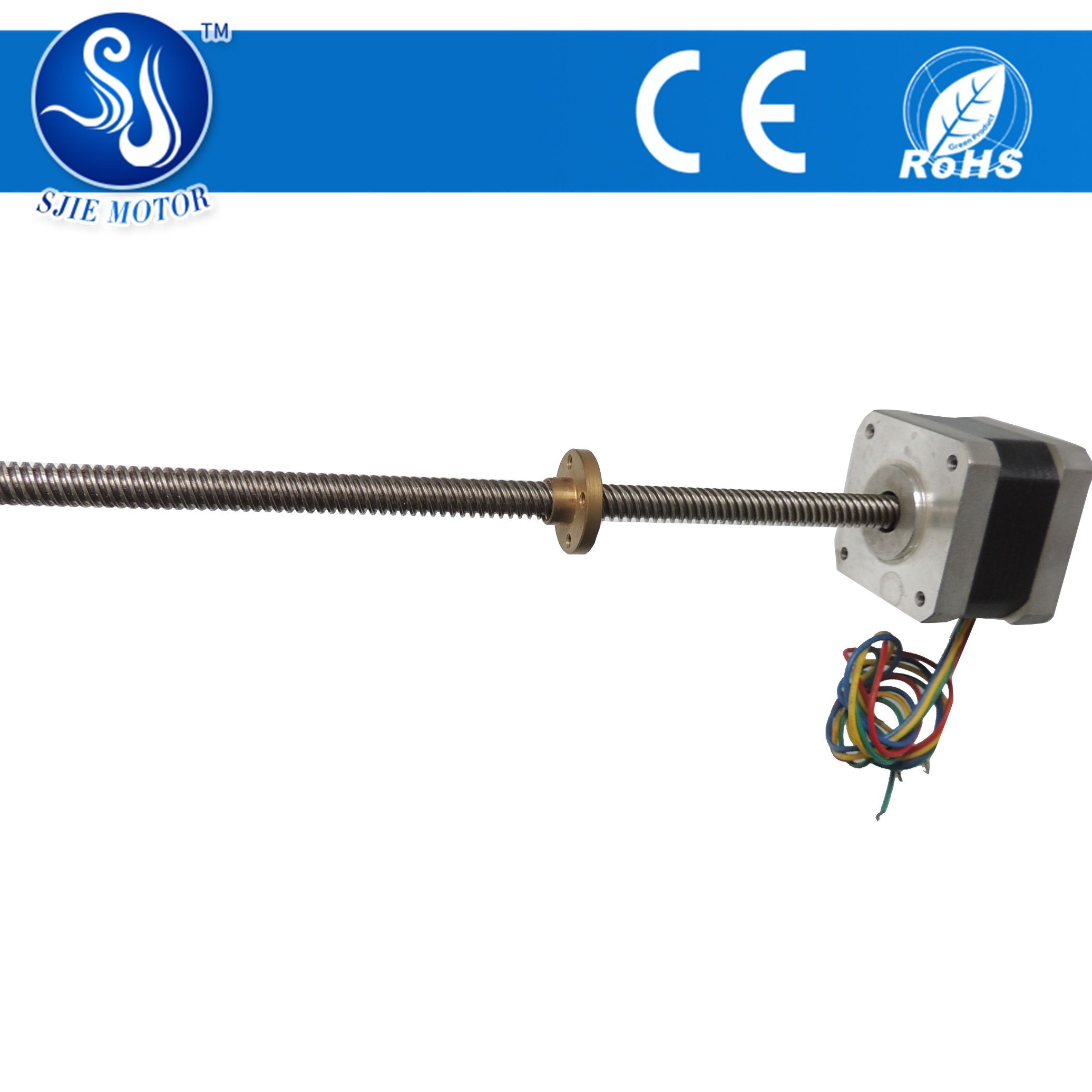 NEMA 17 Electrical Motor Lead Screw Linear Stepper Motor Made in China