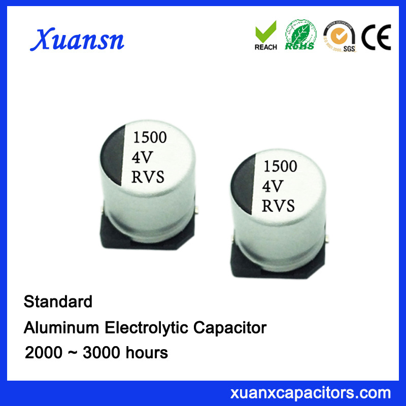 High Stability 1500UF 4V SMD General Electrolytic Capacitor
