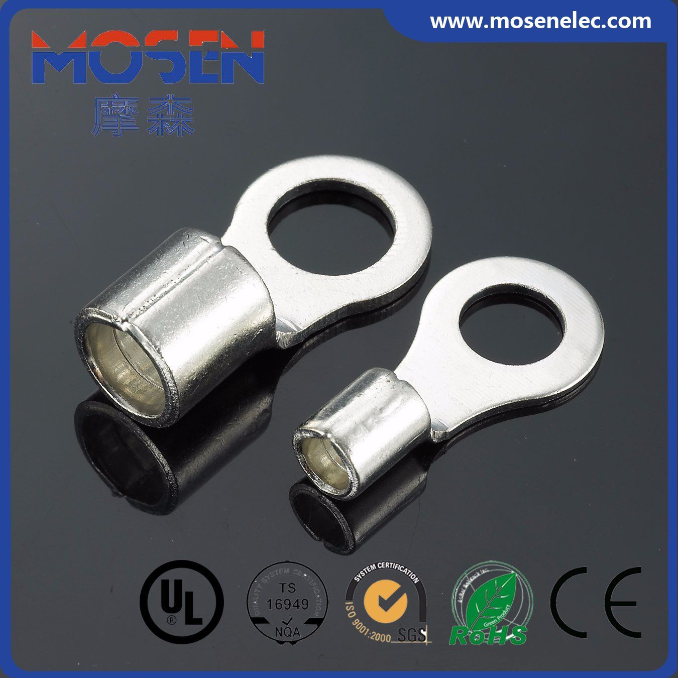 Rnb Copper Naked Non-Insulated Ring Terminal to Type