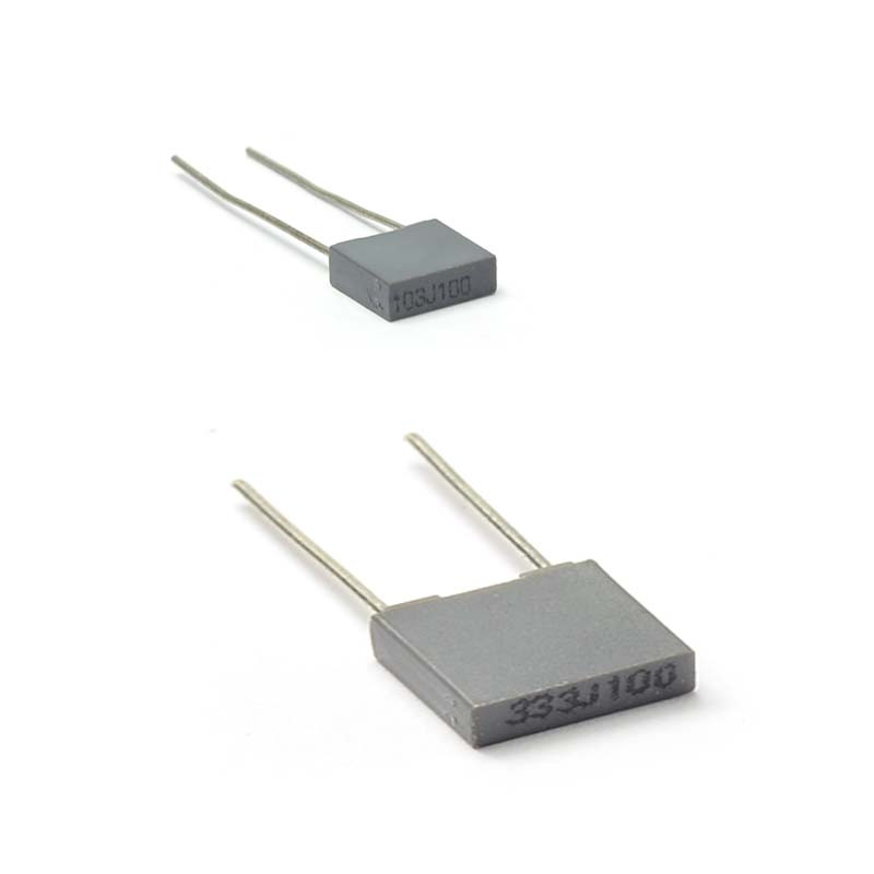 Mini Box 5mm Metallized Polyester Film Capacitor
